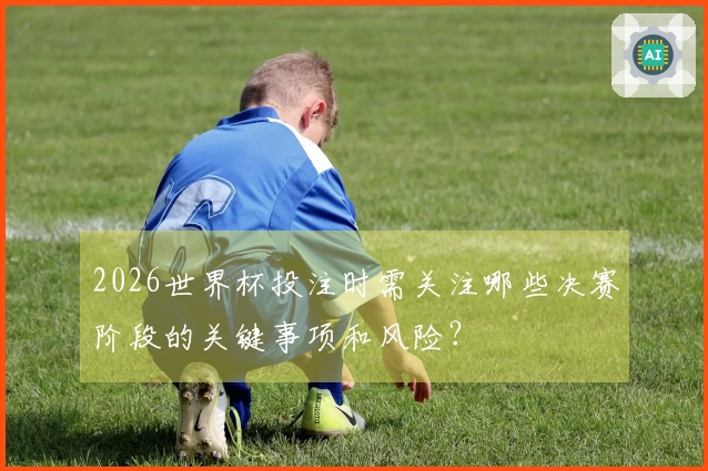 2026世界杯投注时需关注哪些决赛阶段的关键事项和风险？
