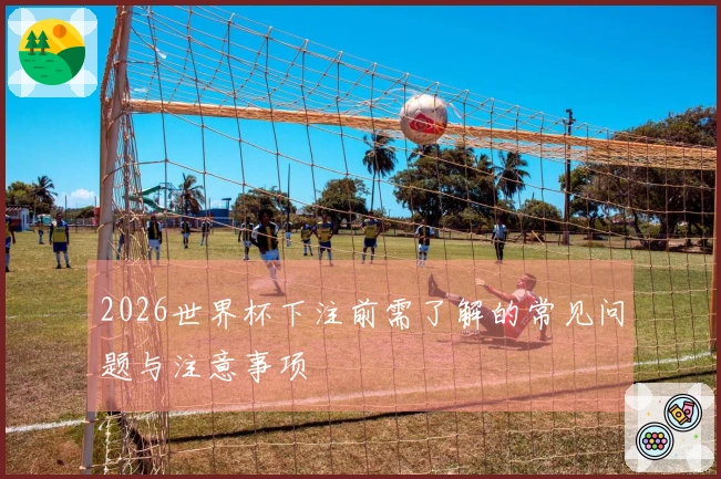 2026世界杯下注前需了解的常见问题与注意事项