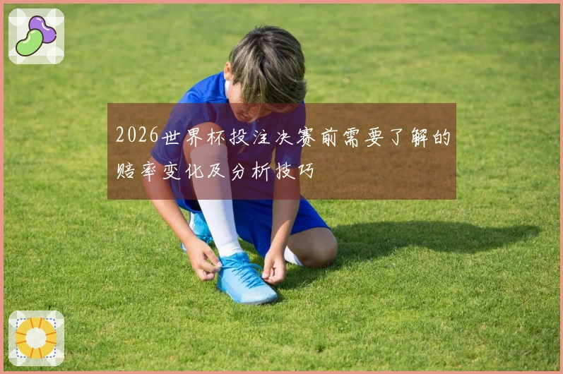 2026世界杯投注决赛前需要了解的赔率变化及分析技巧